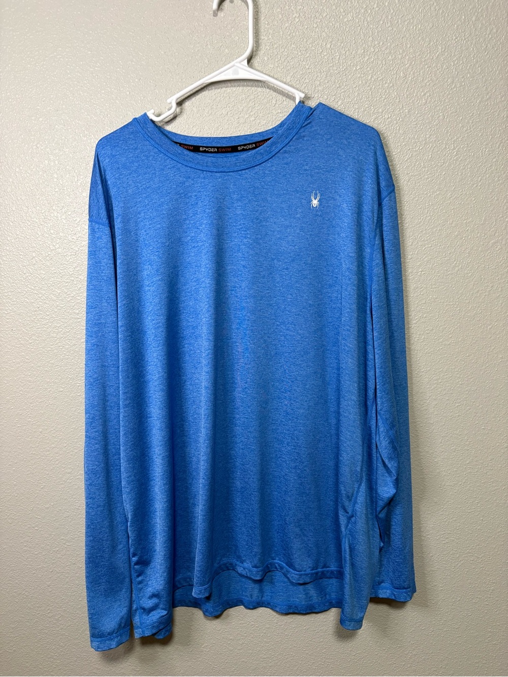 Spyder Men’s UPF 50+ Long Sleeve Rash Guard Swim Shirt – XXL